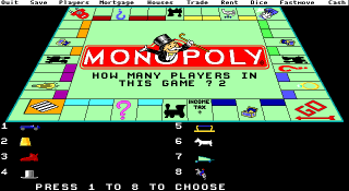 DOS Leisure Genius presents Monopoly
