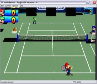 Nintendo 64 Mario Tennis