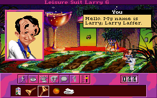 DOS Leisure Suit Larry 6: Shape Up or Slip Out!