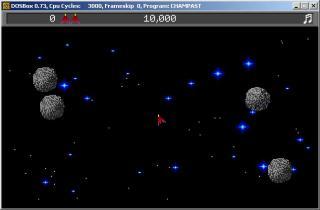 DOS Champ Asteroids