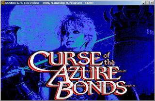 DOS Curse Of The Azure Bonds