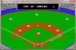 DOS Micro League Baseball II