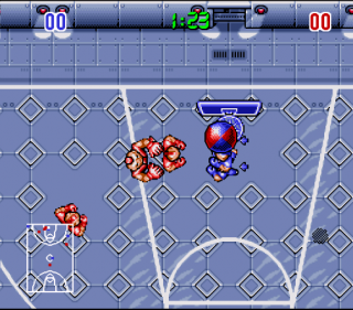 Super Nintendo Bill Laimbeer's Combat Basketball