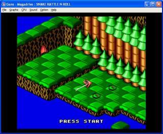 Sega Genesis Snake Rattle and Roll