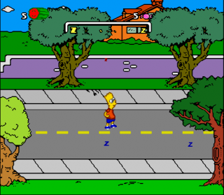 Super Nintendo Simpsons, The - Bart's Nightmare
