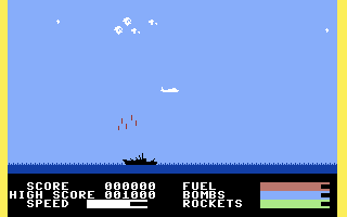 Commodore 64 Harrier Attack