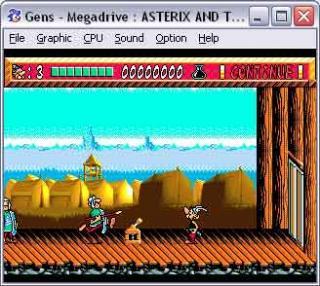 Sega Genesis Asterix and the Power of The Gods