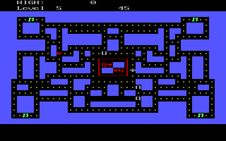 DOS Queen of Hearts Maze Game
