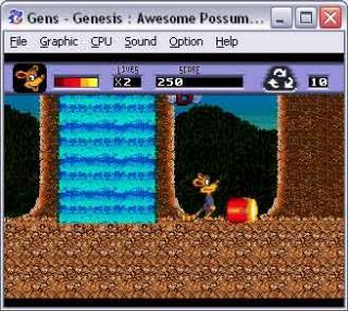 Sega Genesis Awesome Possum
