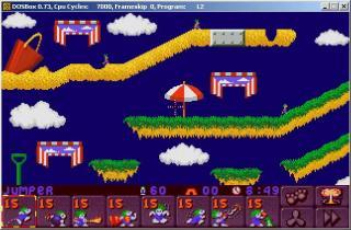 DOS Lemmings 2 - The Tribes